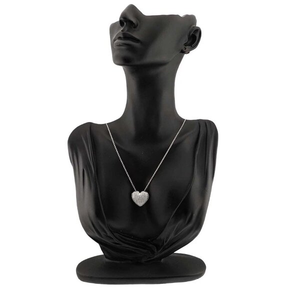 Diamond 2.00ct Necklace 18K WG White Gold 750 - Picture 7 of 7